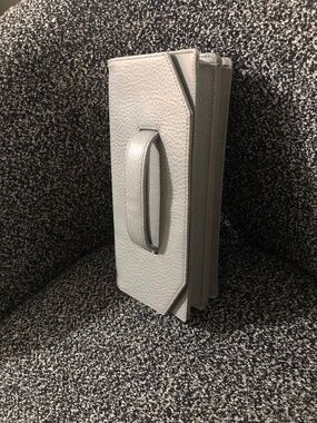 Matt and Nat Abiko clutch grey vegan leather